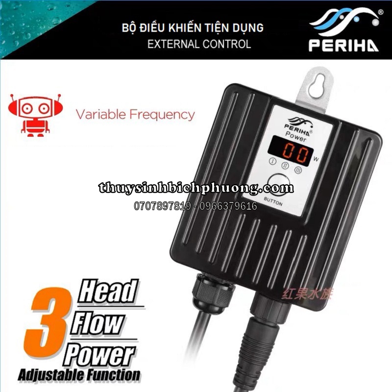 PERIHA PB 3 CHẾ ĐỘ  - MÁY BƠM CHO HỒ KOI, HỒ CÁ THỦY SINH