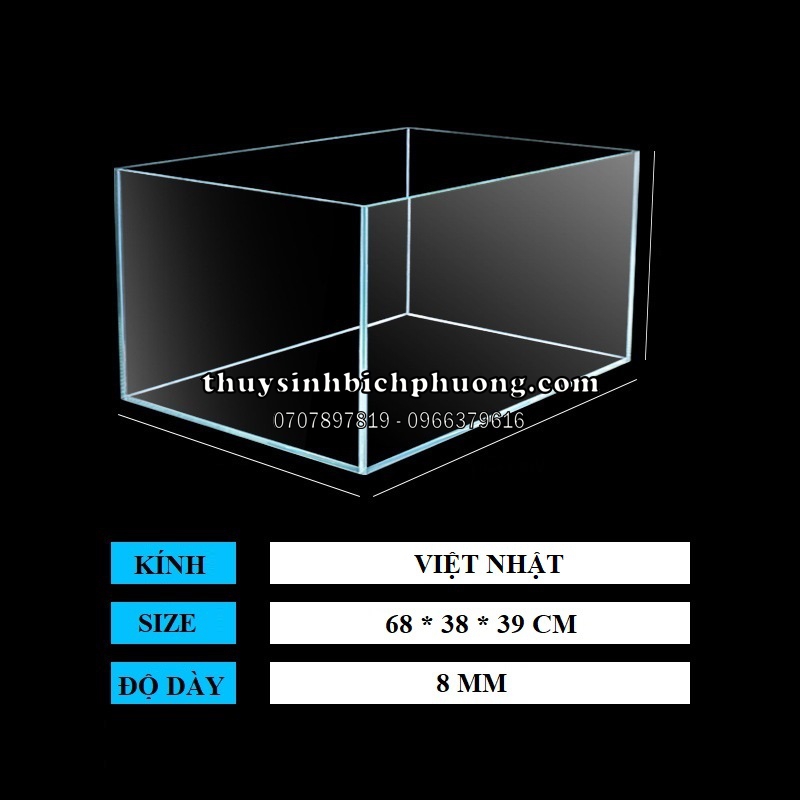 HỒ KÍNH CHỮ NHẬT VIỆT NHẬT TSA VIỆT NAM