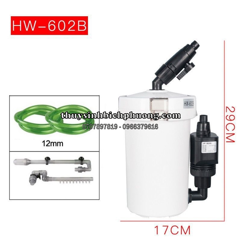 SUNSUN HW|LW|EW-602B|603B|604B - LỌC THÙNG HỒ CÁ THỦY SINH