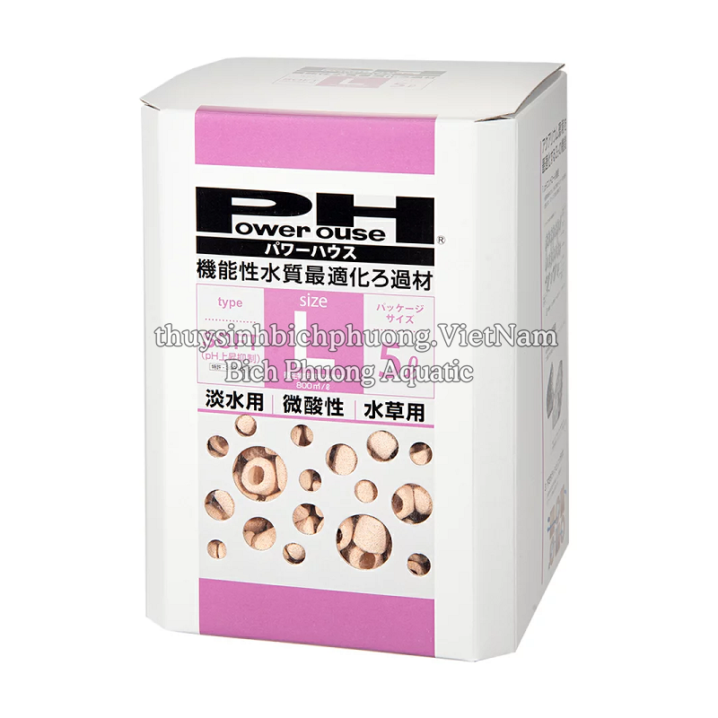 POWER HOUSE SOFT TYPE SIZE L - VẬT LIỆU LỌC GIẢM pH CAO CẤP