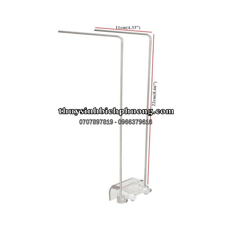 CHÂN NÂNG CAO ĐÈN INOX CHIHIROS A1 / ODYSSEA SLIM / A1 PRO