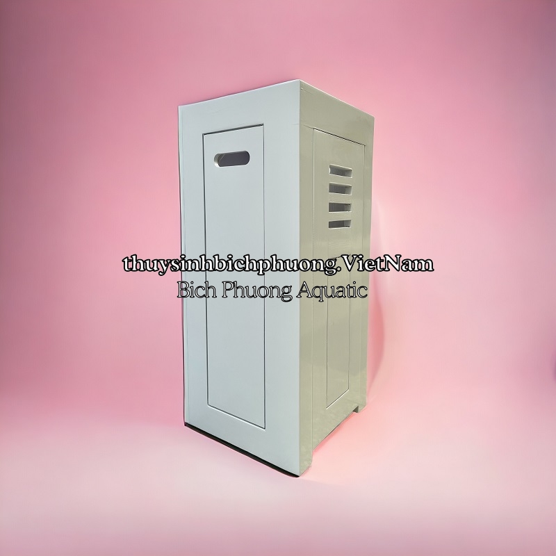 CHÂN TỦ GỖ SỒI TỰ NHIÊN MÀU TRẮNG - AQUARIUM WOOD CABINET