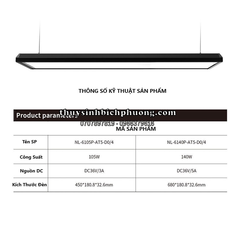 ĐÈN LED NETLEA AT5 PRO P6105 | P6140 CAO CẤP (BẢN NEW ĐIỀU KHIỂN ĐÈN ...