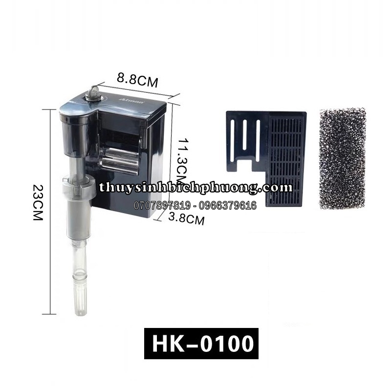 ATMAN HK-0100 | 0300 | 0600 - LỌC THÁC HỒ CÁ THỦY SINH