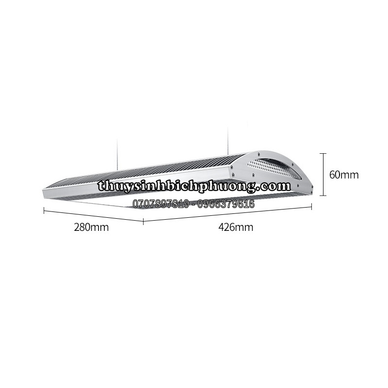 WEEK ARK A430 PRO RGB + UV - ĐÈN LED HỒ CÁ THỦY SINH CAO CẤP