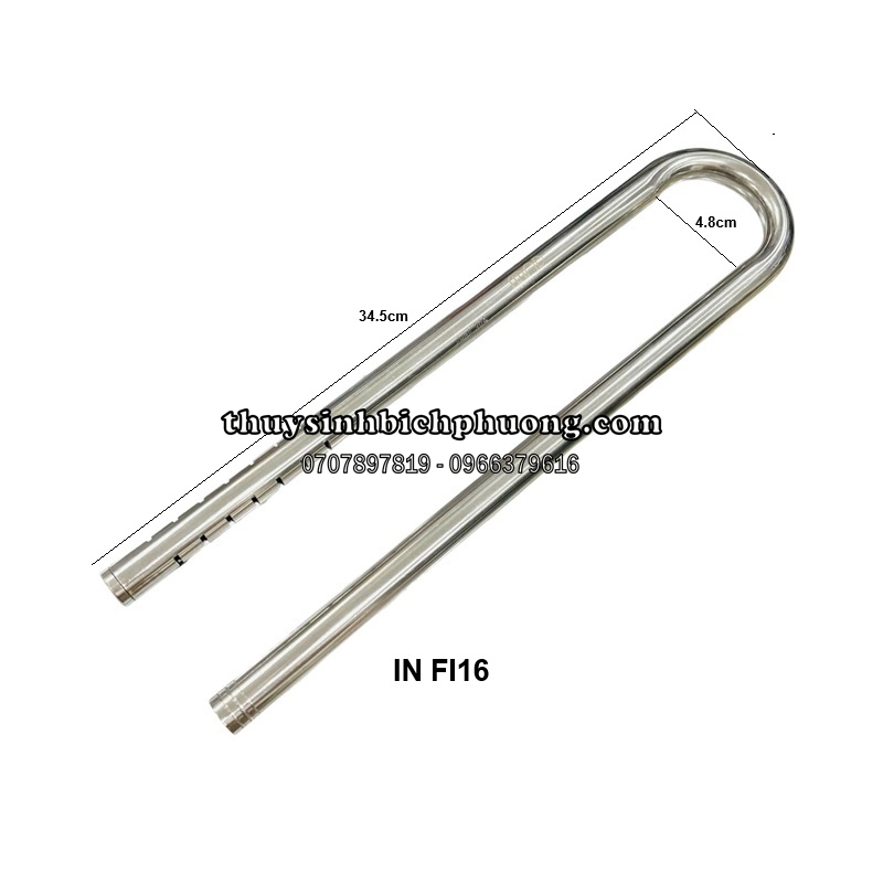 IN OUT INOX MAD FI12, FI16 - PHỤ KIỆN CHO LỌC THÙNG HỒ CÁ