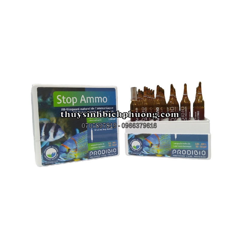 PRODIBIO STOP AMMO - KHỬ ĐỘC NƯỚC