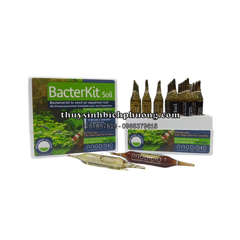 PRODIBIO BACTERKIT Soil - VI SINH BỔ SUNG LỢI KHUẨN CHO ĐẤT NỀN