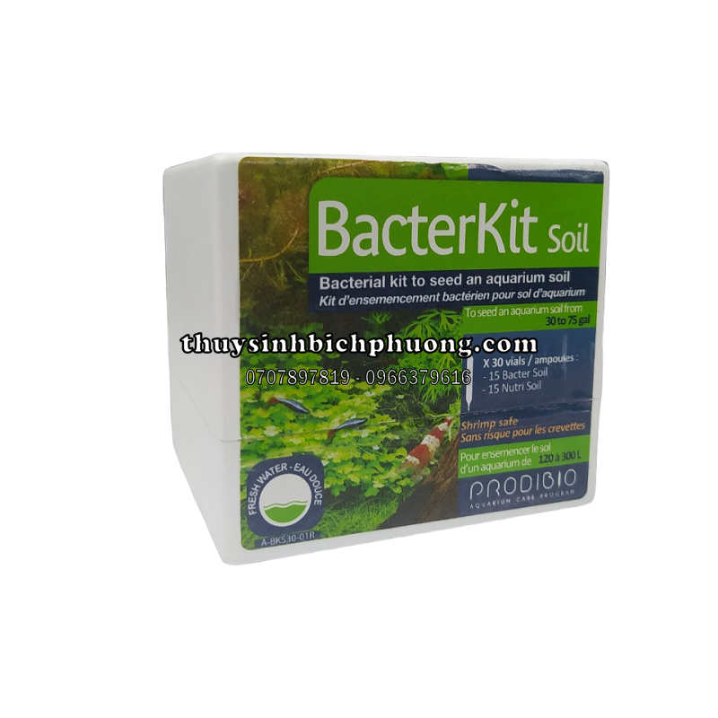 PRODIBIO BACTERKIT Soil - VI SINH BỔ SUNG LỢI KHUẨN CHO ĐẤT NỀN