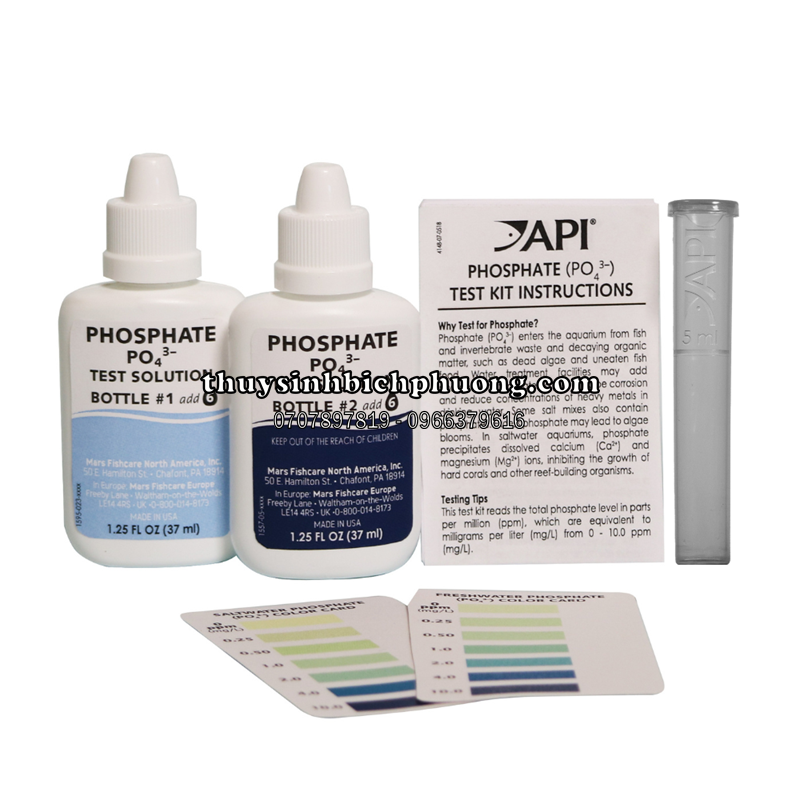 API PHOSPHATE TEST KIT - BỘ KIỂM TRA PO4