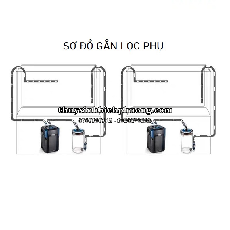 LỌC PHỤ MARINE KY200B | KY240B TRONG SUỐT