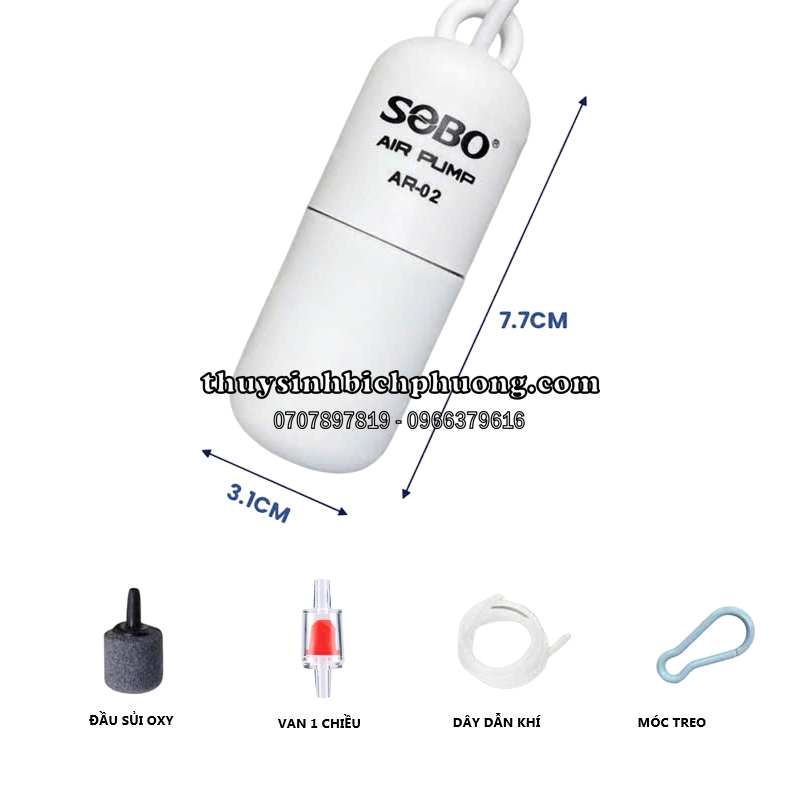 MÁY SỦI OXY MINI SOBO AR – 02