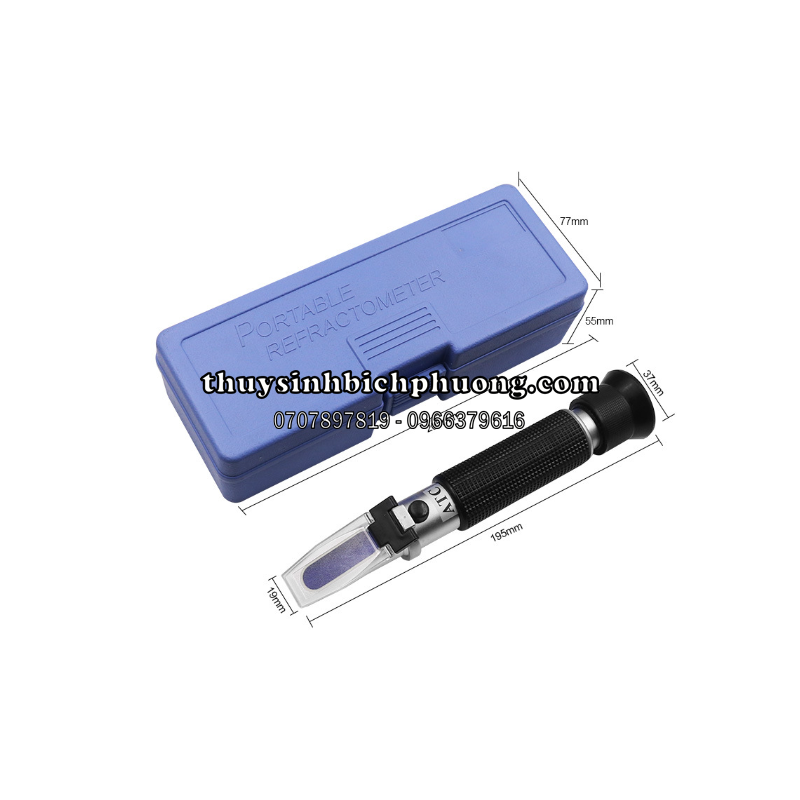 BÚT ĐO ĐỘ MẶN ATC – KHÚC XẠ KẾ HỒ CÁ BIỂN