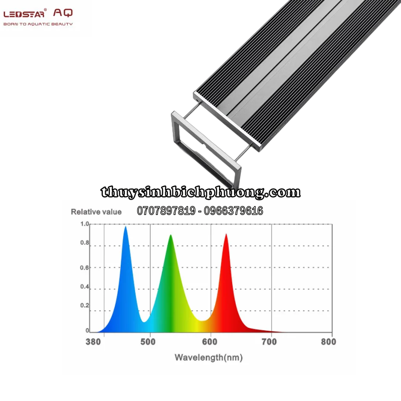 LEDSTAR AQ - Z60, Z90, Z120, Z150 - ĐÈN HỒ CÁ THỦY SINH CAO CẤP