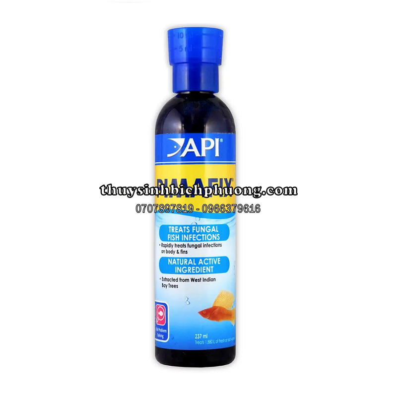 API PIMAFIX 118ML | 237ML | 473ML - TRỊ NẤM, DIỆT KÝ SINH TRÙNG, SÁT KHUẢN CHO CÁ CẢNH