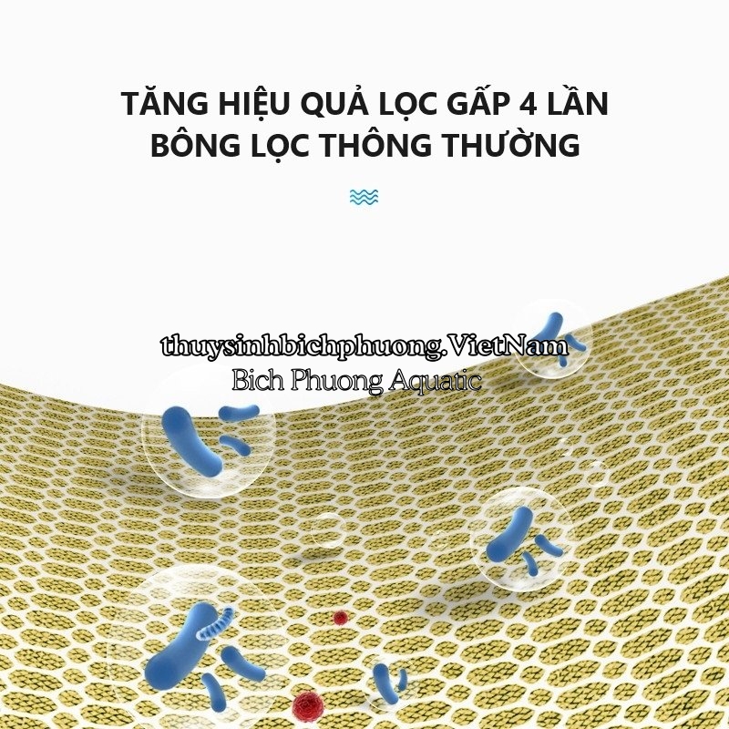 BÔNG LỌC NƯỚC 8D SINH HỌC THẾ HỆ MỚI