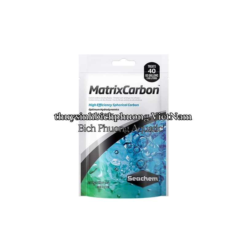 SEACHEM MATRIX CARBON – VẬT LIỆU LỌC THAN HOẠT TÍNH CAO CẤP