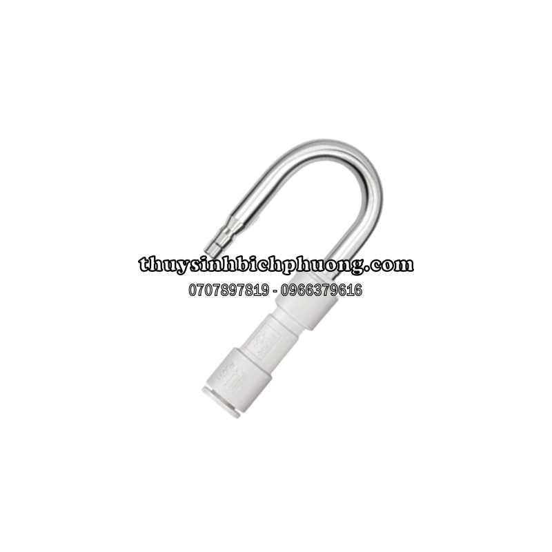 CO CHỮ U INOX TÍCH HỢP VAN 1 CHIỀU CO2 INOX WEEK AQUA CAO CẤP