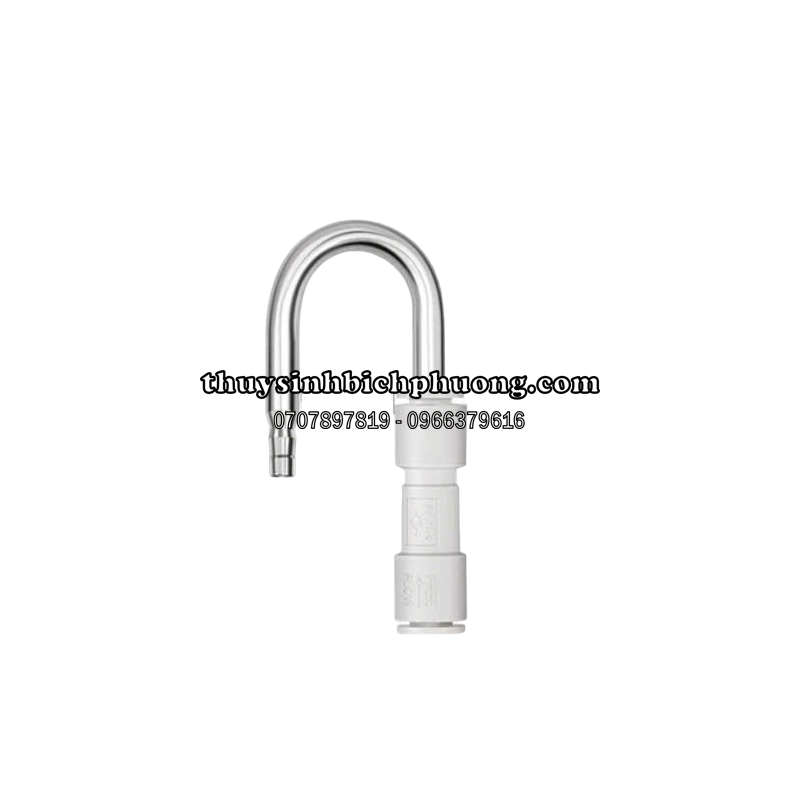 CO CHỮ U INOX TÍCH HỢP VAN 1 CHIỀU CO2 INOX WEEK AQUA CAO CẤP