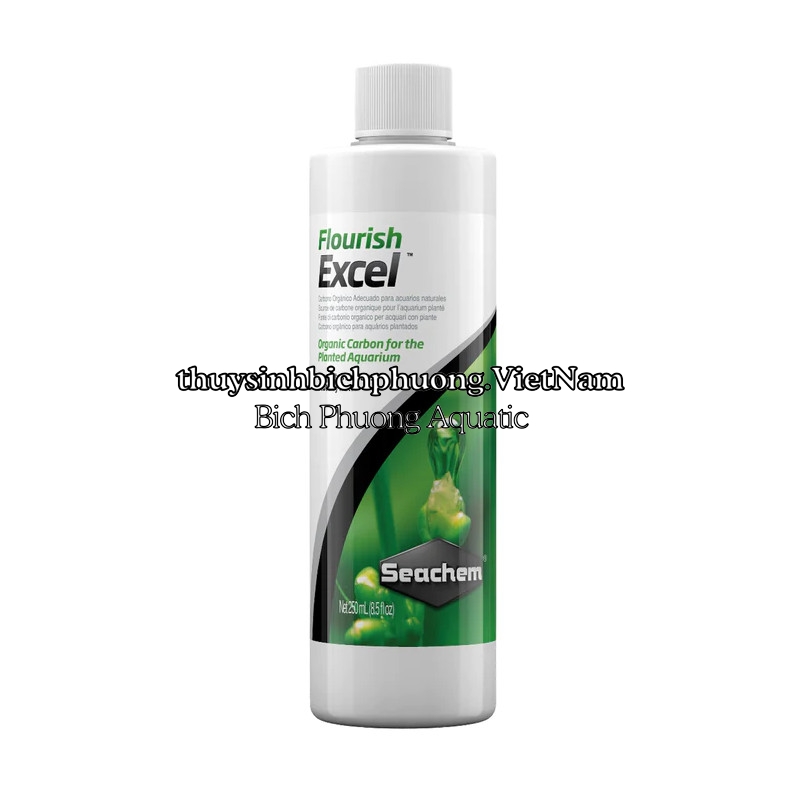 SEACHEM FLOURISH EXCEL - CO2 NƯỚC, PHÒNG VÀ DIỆT RÊU HẠI