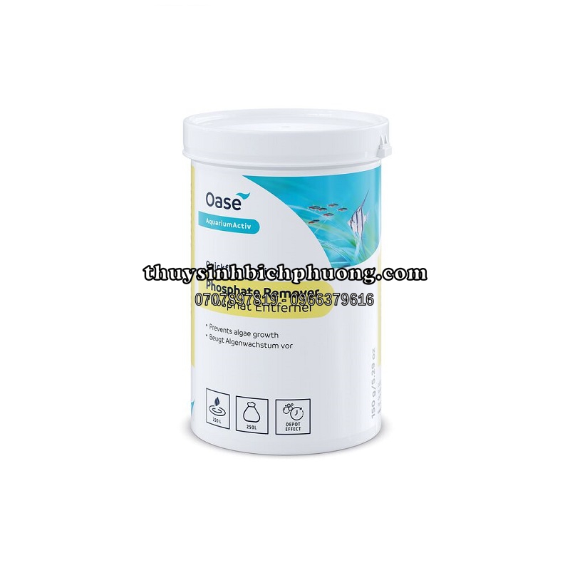 OASE QUICKFILTERACTION PHOSPHATE REMOVER - GIẢM PHỐT PHÁT, PHÒNG VÀ ĐIỀU TRỊ TẢO HẠI