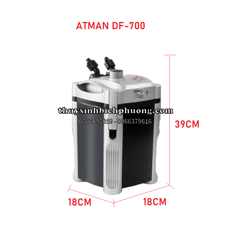 ATMAN DF-500 | 700 | 1000 | 1300 - LỌC THÙNG HỒ CÁ THỦY SINH