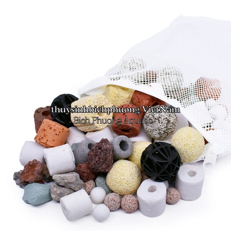 TÚI ĐỰNG VẬT LIỆU LỌC NƯỚC MÀU TRẮNG