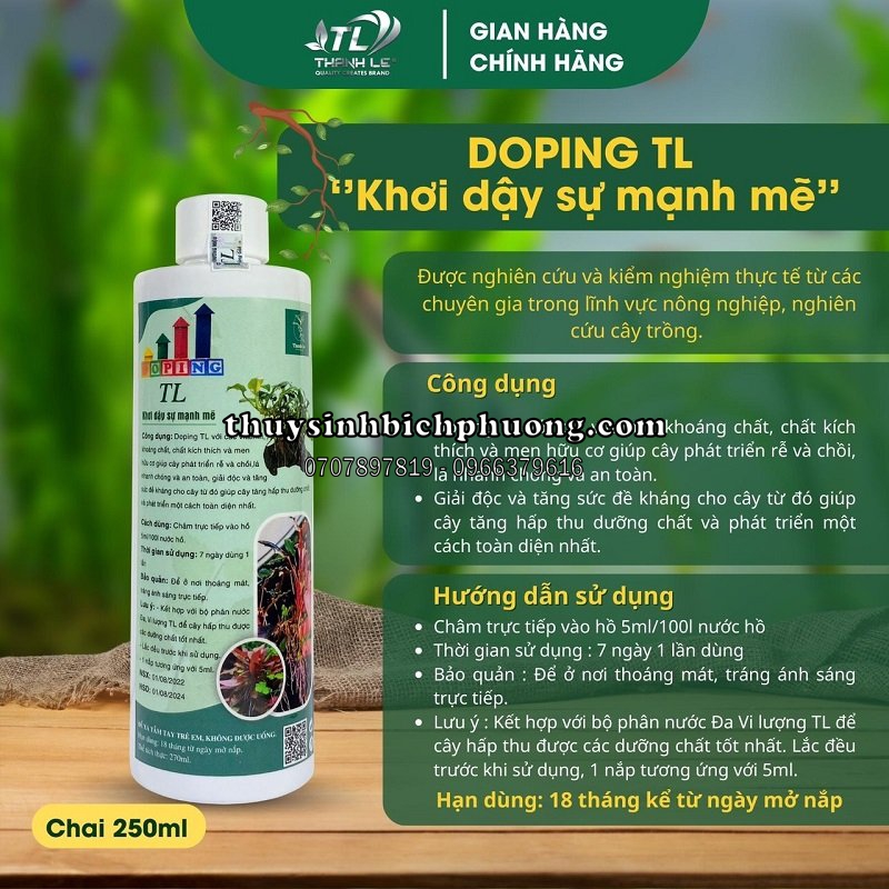 DOPING TL - PHÂN NƯỚC KÍCH CHỒI