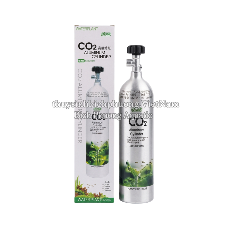 ISTA ALUMINUM CYLINDER - BÌNH CO2 NHÔM THẨM MỸ VÀ AN TOÀN