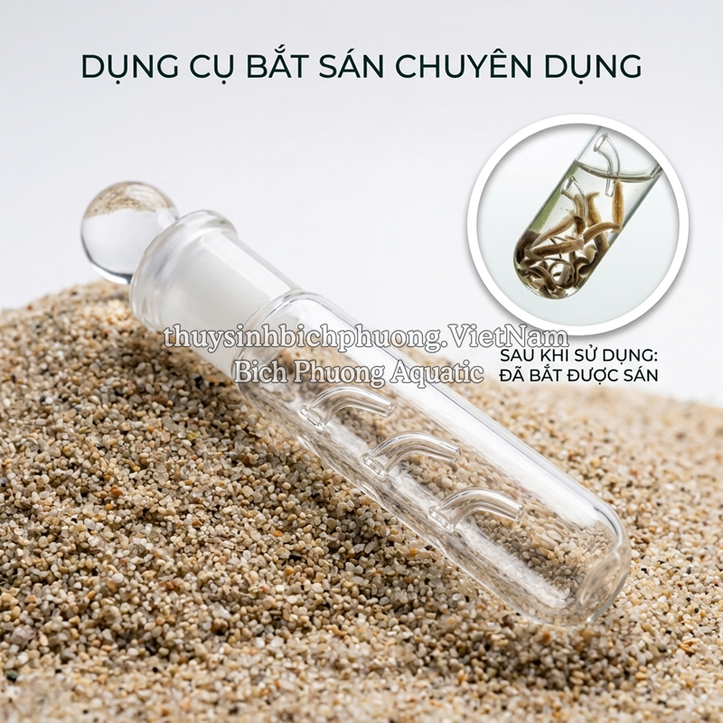 HELMITRAP | DỤNG CỤ THU BẮT GIUN, SÁN KÝ SINH CHUYÊN DỤNG CHO HỒ THỦY SINH