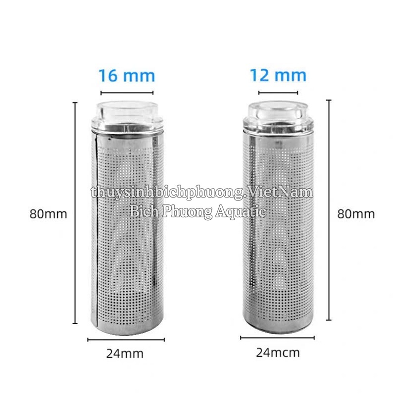 BỊT TÉP INOX CNC – GIẢI PHÁP BẢO VỆ TÉP CẢNH VÀ CÁ CON TỐI ƯU CHO HỒ THỦY SINH