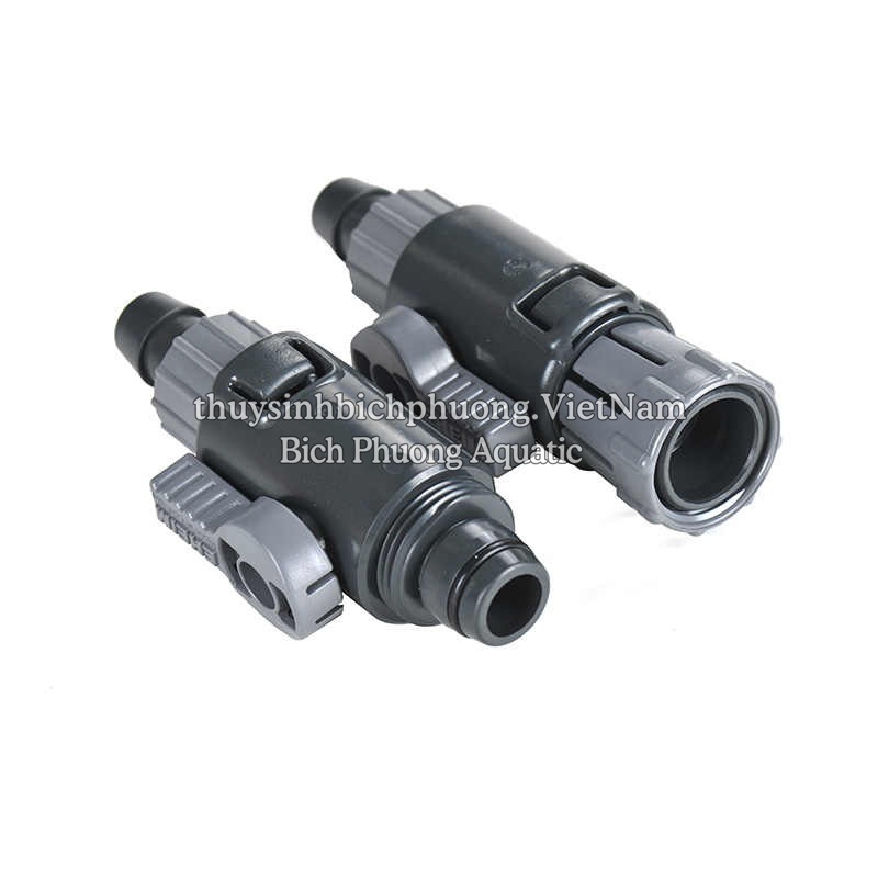 EHEIM DOUBLE TAP VALVE WITH QUICK (9MM, 12MM, 16MM) - VAN KHÓA ĐÔI NGẮT NƯỚC NHANH