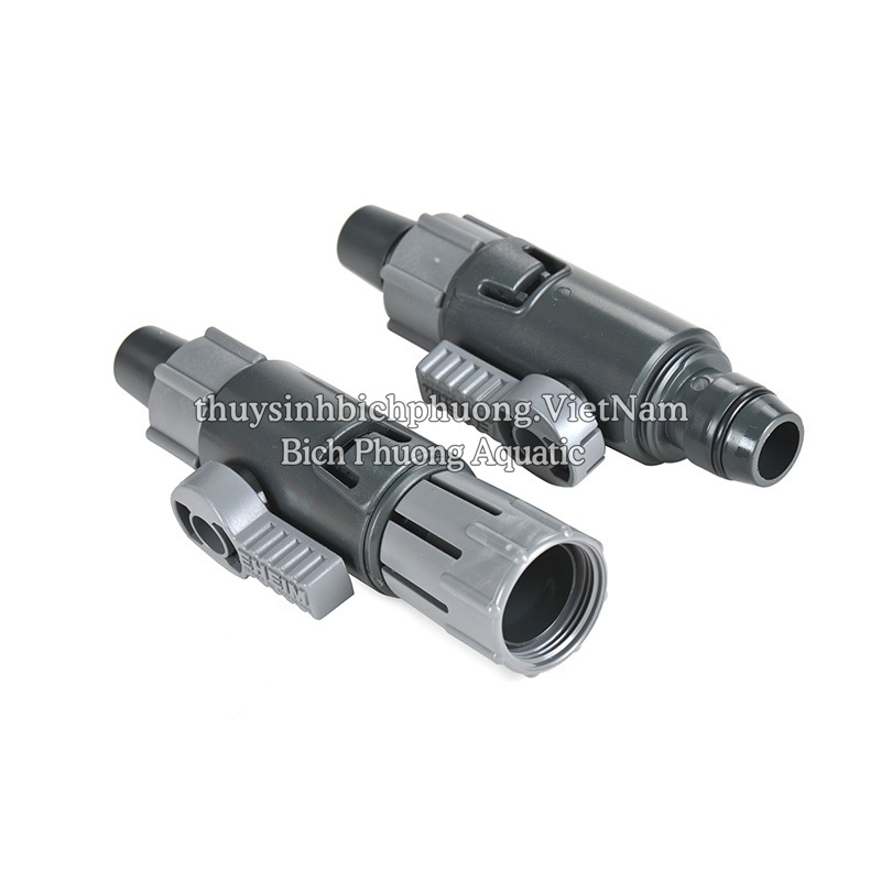 EHEIM DOUBLE TAP VALVE WITH QUICK (9MM, 12MM, 16MM) - VAN KHÓA ĐÔI NGẮT NƯỚC NHANH