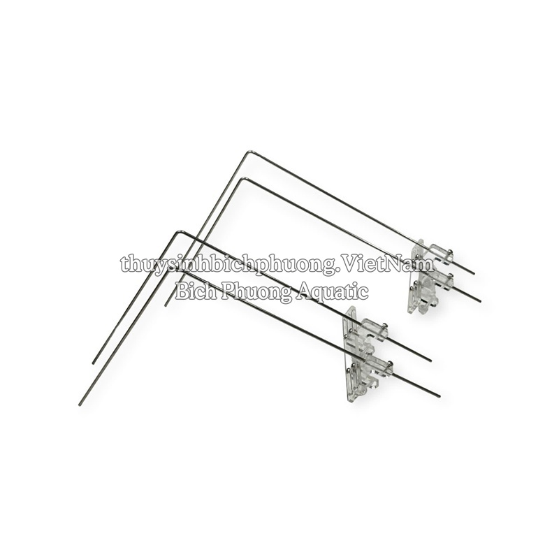 BỘ CHÂN NÂNG ĐÈN INOX – KẸP ACRYLIC CNC ĐA NĂNG