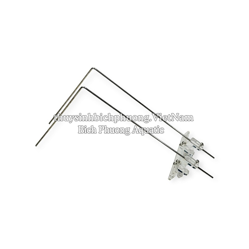 BỘ CHÂN NÂNG ĐÈN INOX – KẸP ACRYLIC CNC ĐA NĂNG