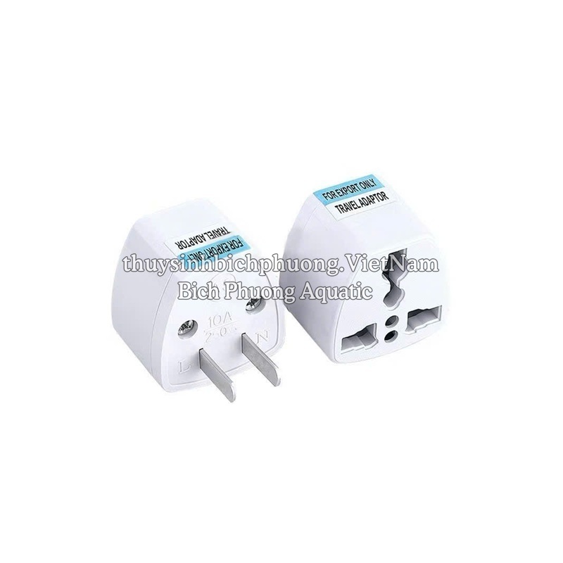 PHÍCH CẮM, Ổ CẮM 3 CHẤU CHUYỂN ĐỔI PHÍCH CẮM 3 RA 2
