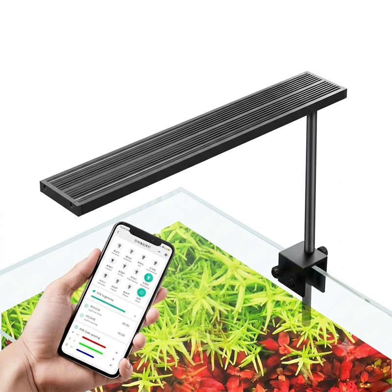 GEBO RGB SMART LED AQUARIUM LIGHT  -  ĐÈN LED KẸP BỂ CÁ THÔNG MINH
