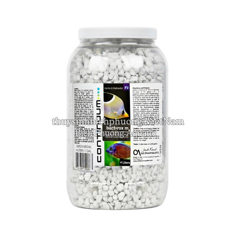CONTINUUM AQUATICS BACT•ROX LARGE (SIZE M) HỘP 4L - VẬT LIỆU LỌC CAO CẤP