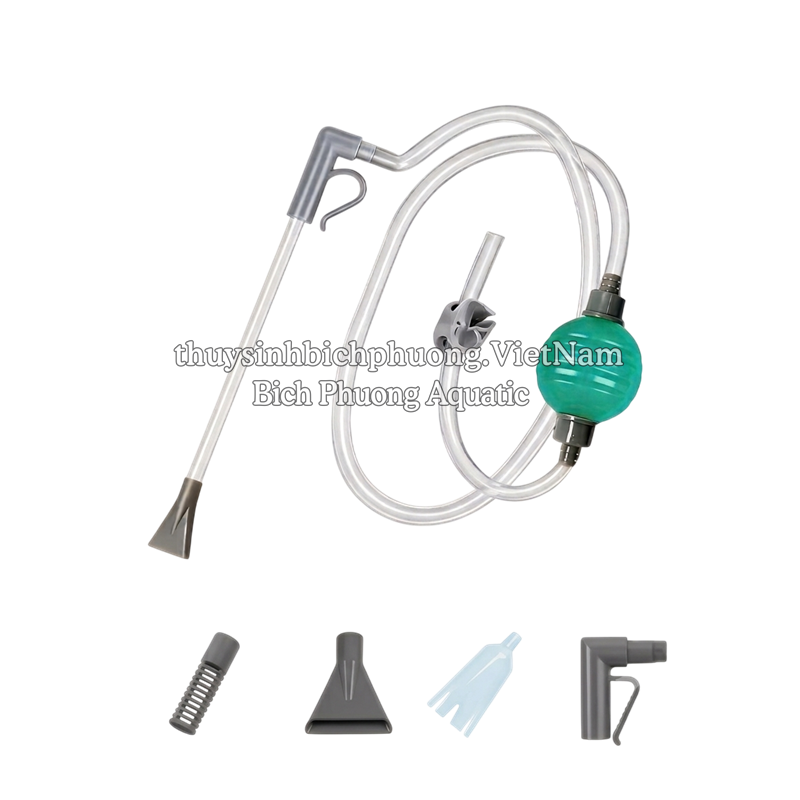 BỘ HÚT CẶN & THAY NƯỚC HỒ CÁ MINI ĐA NĂNG