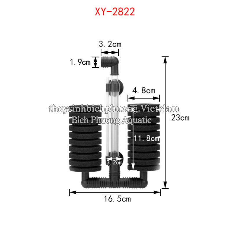 LỌC BIO ĐÔI XY-2822 - LỌC VI SINH