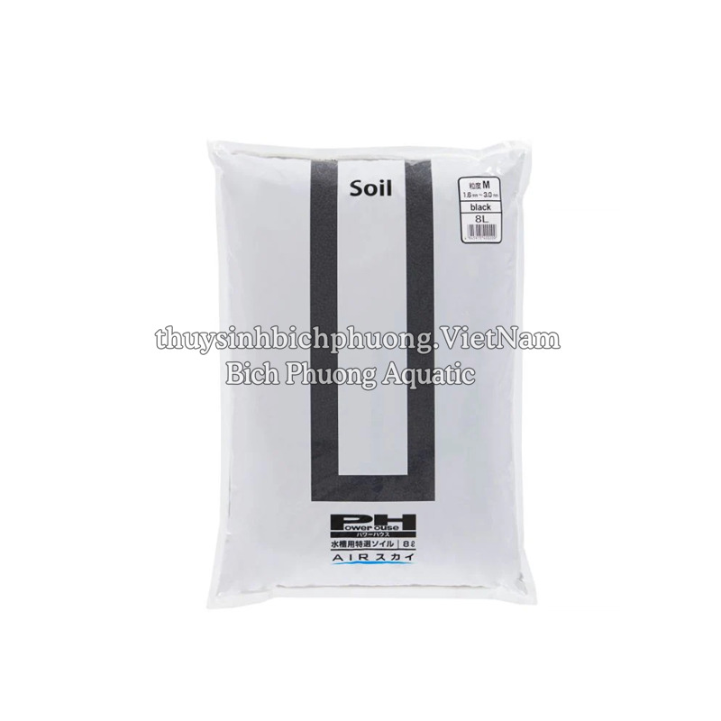 POWER HOUSE AIRSKY SOIL BROWN | BLACK 8L (M, L) – PHÂN NỀN | ĐẤT NỀN THỦY SINH CAO CẤP