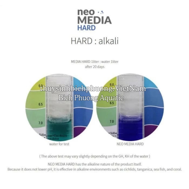 NEO MEDIA HARD PREMIUM 1L - VẬT LIỆU LỌC GIÚP TĂNG PH