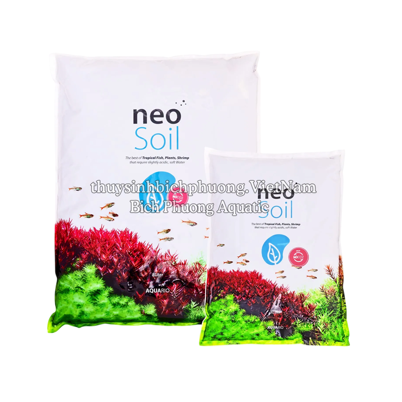 PHÂN NỀN AQUARIO NEO SOIL NO CO2 – ĐẤT NỀN THỦY SINH CHO BỂ LOW TECH