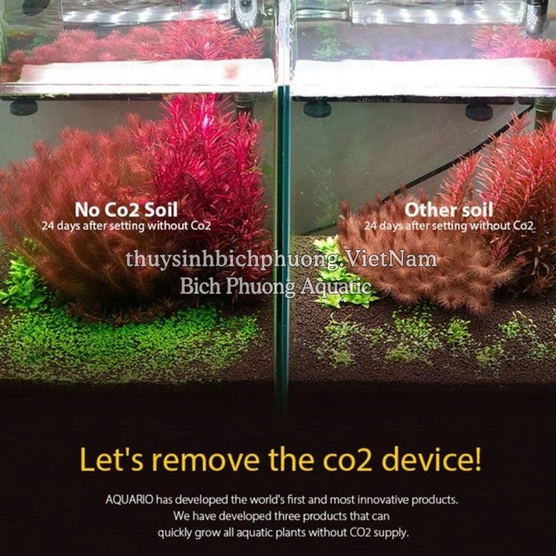 PHÂN NỀN AQUARIO NEO SOIL NO CO2 – ĐẤT NỀN THỦY SINH CHO BỂ LOW TECH
