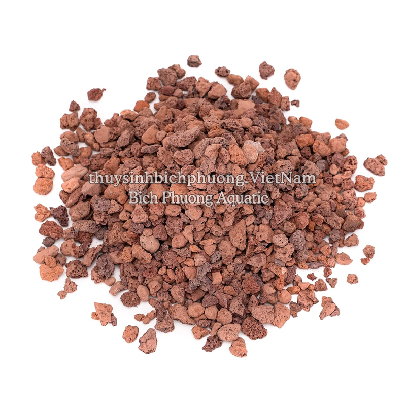 ĐÁ NHAM THẠCH ĐỎ | RED LAVA ROCK - VẬT LIỆU LỌC, TRANG TRÍ, SETUP