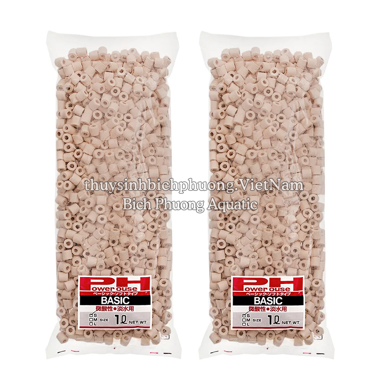 POWER HOUSE BASIC SOFT TYPE S 1L – VẬT LIỆU LỌC SINH HỌC HỖ TRỢ GIẢM VÀ ỔN ĐỊNH PH CAO CẤP