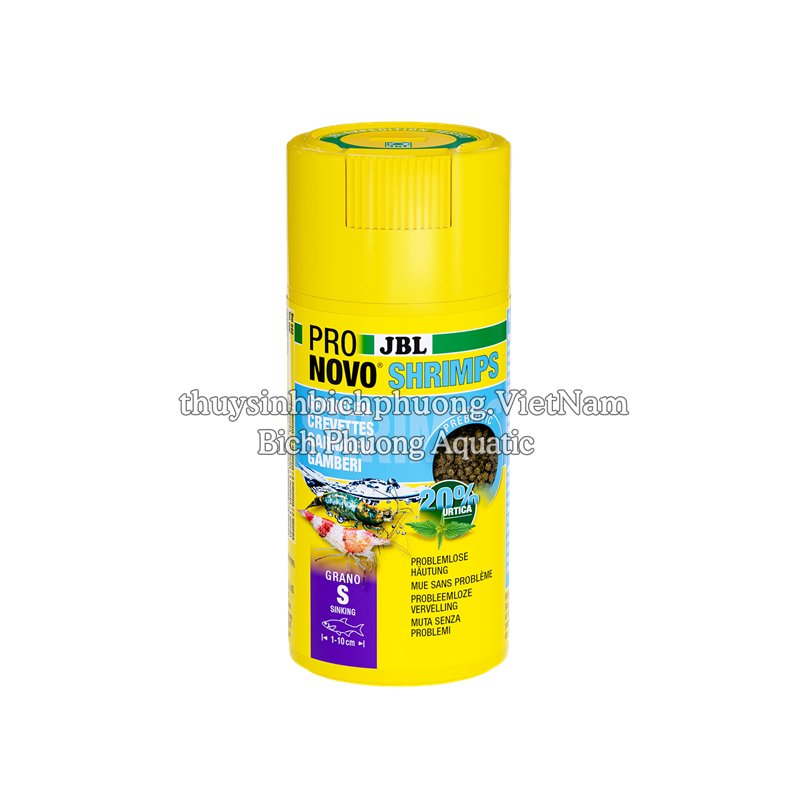 PRO JBL NOVO SHRIMPS - THỨC ĂN CHO CÁ TÉP CAO CẤP