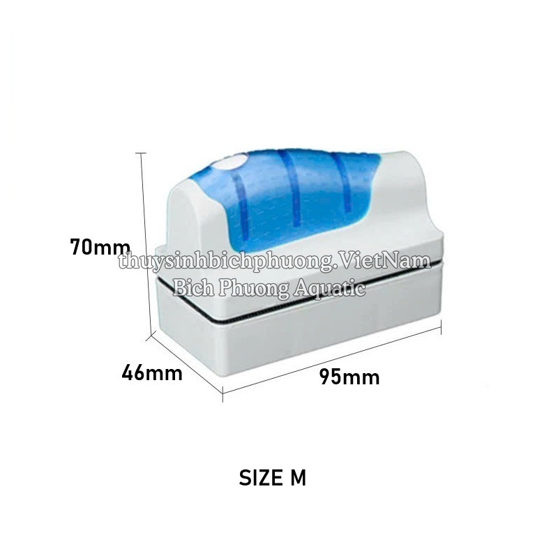 NAM CHÂM CHÙI KÍNH HỒ CÁ – ĐỦ SIZE – LÀM SẠCH KÍNH NHANH, KHÔNG ƯỚT TAY