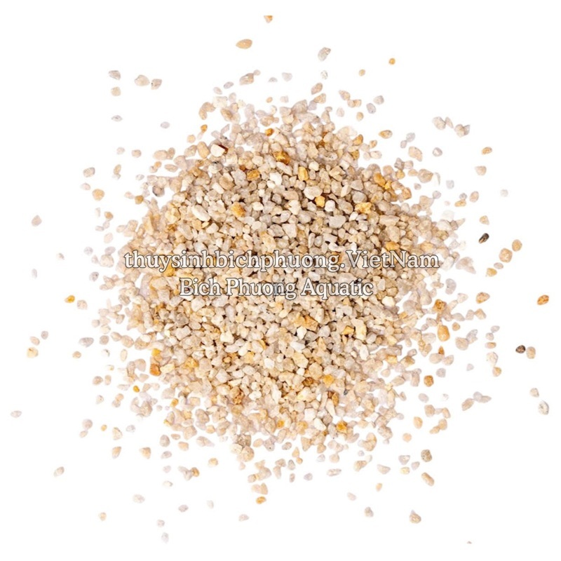 SỎI TRẮNG KIM SA - WHITE QUARTZ SAND