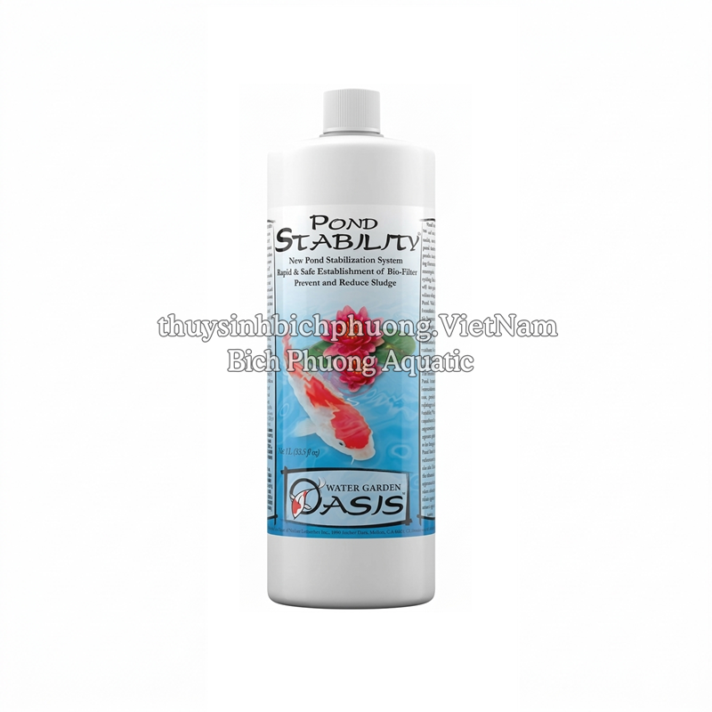 SEACHEM POND STABILITY – VI SINH CAO CẤP CHO HỒ CÁ KOI, HỒ OUTSIDE